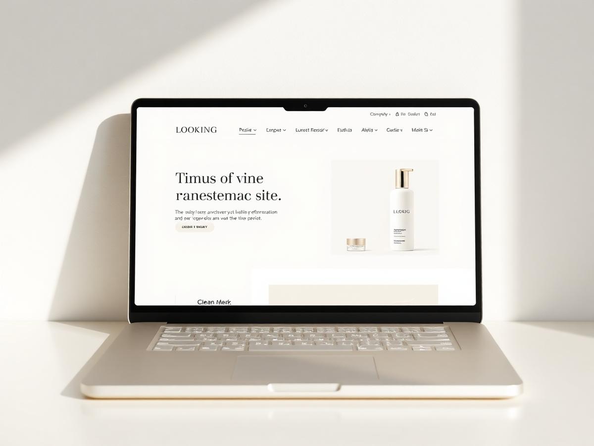 Lumen Skincare website design by BrandNest