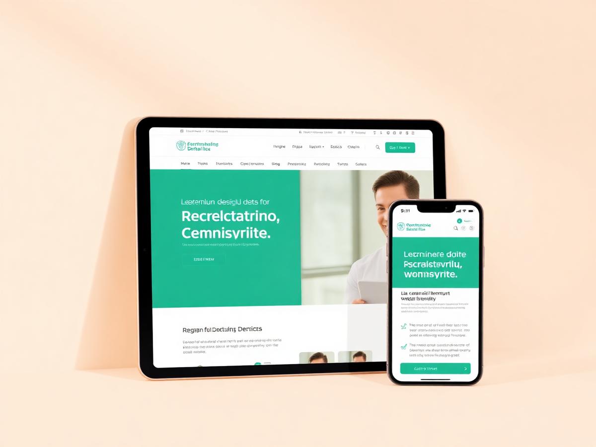 Ridgeway Dental website design by BrandNest